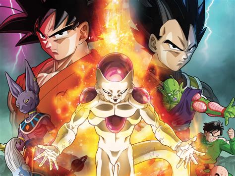 Set of four (4) holographic frieza force propaganda postcards; Dragon Ball Z: Resurrection 'F' - Review | Flickreel
