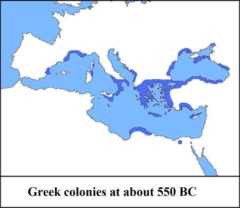 Greek Colonies Map By Captainvoda On Deviantart