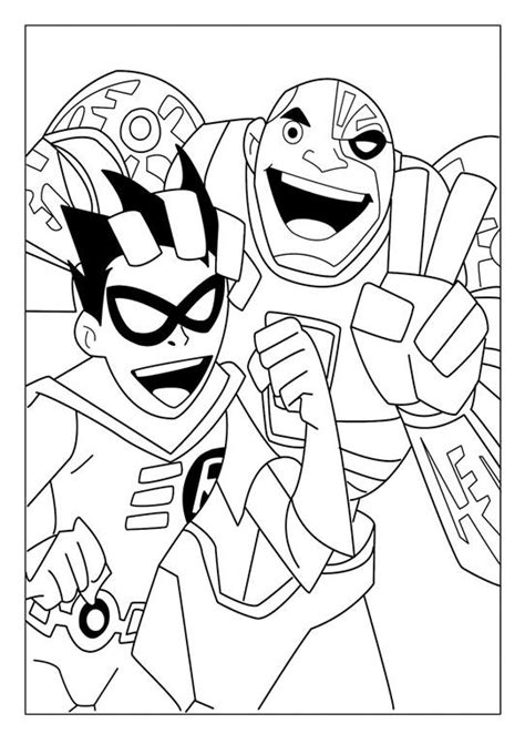 There is nothing more important than the love of your child. Teen Titans Coloring Pages - Best Coloring Pages For Kids
