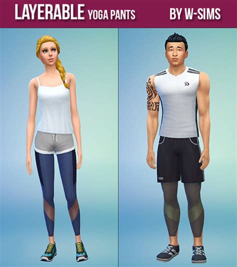 Best Sims 4 Yoga Pants Cc The Ultimate List Fandomspot Anentertainment