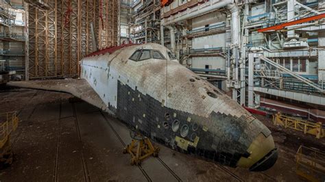 Abandoned Soviet Space Shuttle In Kazakhstan Pics