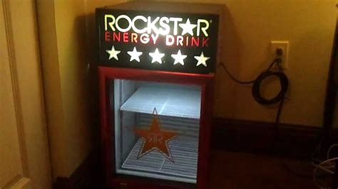 Rockstar Energy Drink Mini Fridge Youtube