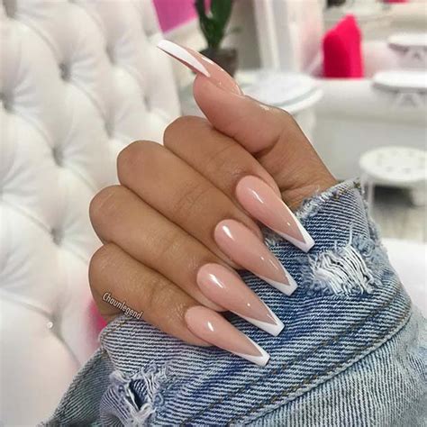 41 Chic Nude Coffin Nails For Effortlessly Glamorous Look Hatinews