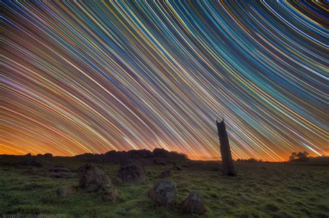 Amazingly Beautiful Star Trails By Lincoln Harrison