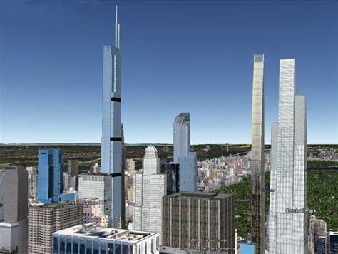 New Look 57th Streets Evolving Skyline Of Supertalls Ny Yimby