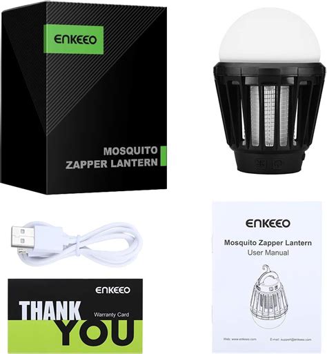 Buy Enkeeo 2 In 1 Camping Lantern Bug Zapper Tent Light Portable Ipx6