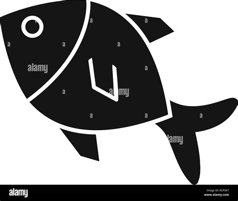 Vector Fish Icon Stock Vector Image And Art Alamy
