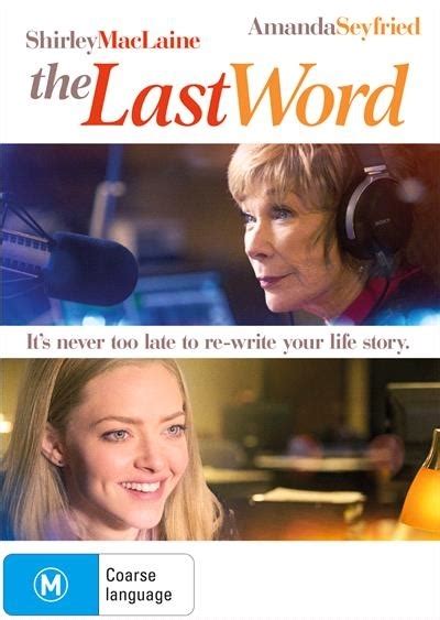 The Last Word Dvd Buy Now At Mighty Ape Australia