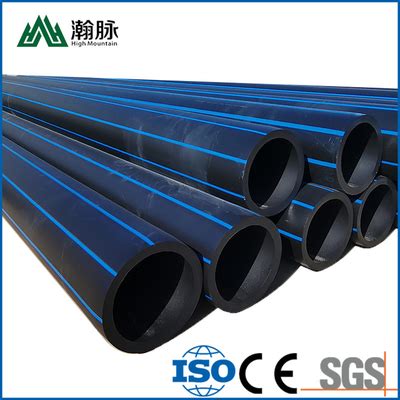 Pe Mm Hdpe Pipes Plastic Water Supply Drainage Tubes