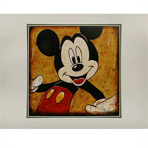 Disney Artist Print Joe Kaminski Mickey Mouse Mickey Surprise