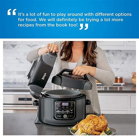We are slow cooking in our ninja foodi for this week's foodi friday. Amazon.com: Ninja OP301 Foodi 9-in-1 Pressure, Slow Cooker, Air Fryer and More, with 6.5 Quart ...