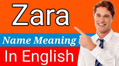 Zara Name Meaning In English Meaning Of Name Zara What Does The