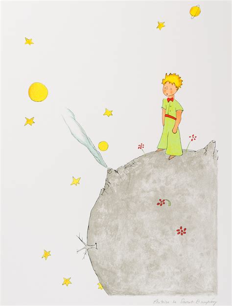 Saint Exupéry The Little Prince On Asteroid B 612