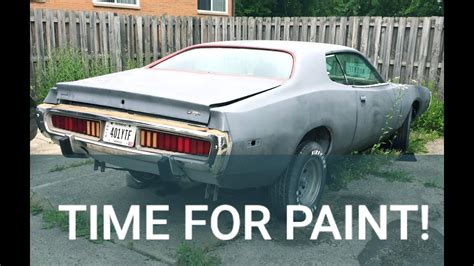 1973 Dodge Charger Gets Ready For Paint Youtube
