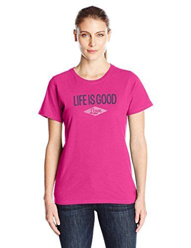 life is good womens lig love crusher tee medium bold pink continue to the product at the