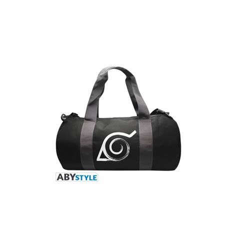Abystyle Naruto Shippuden Konoha Sports Bag Greyblac
