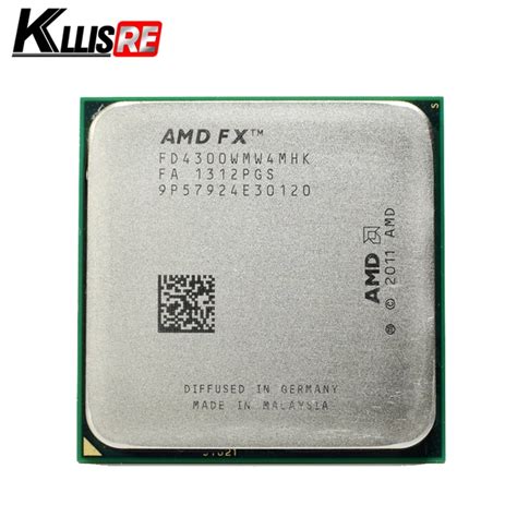 Amd Fx 4300 38 Ghz Quad Core Processor Socket Am3 32nm Cpu Bulk