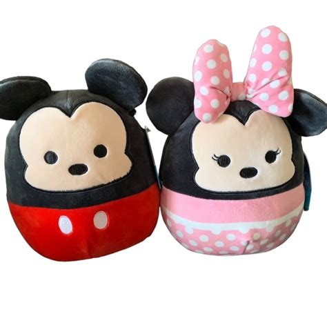 Disney Toys Squishmallow Mickey And Minnie Set Poshmark