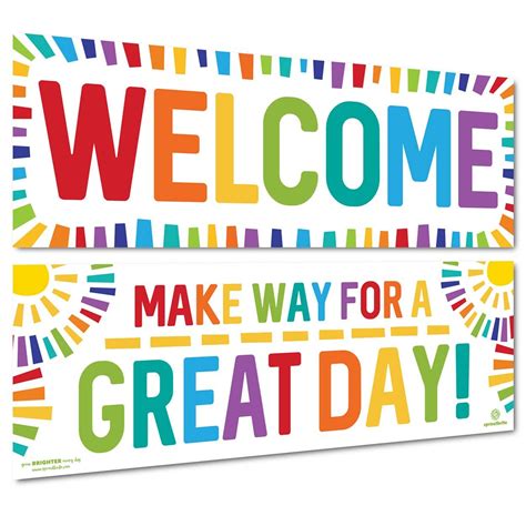 Classroom Welcome Make Way For A Great Day Classroom Welcome