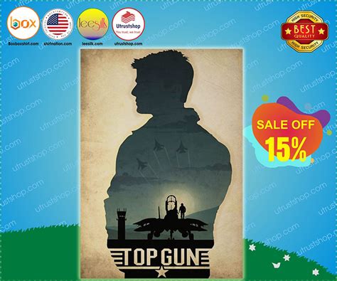 Tom Cruise Top Gun Movie Poster