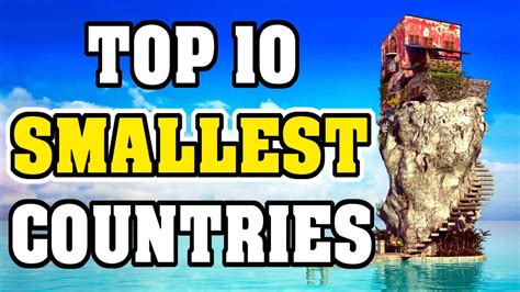 100 Smallest Countries In The World