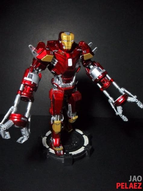 Ironman Mark 35 Red Snapper Iron Man Custom Action Figure Lego