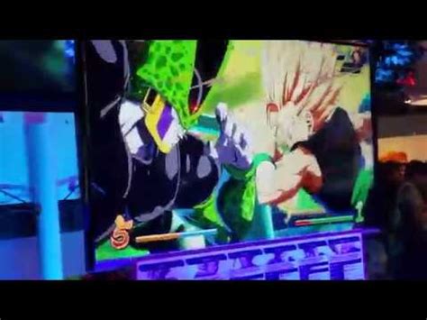 Dragon Ball FighterZ Demo Gameplay Goku Gohan Cell V Gohan Vegeta