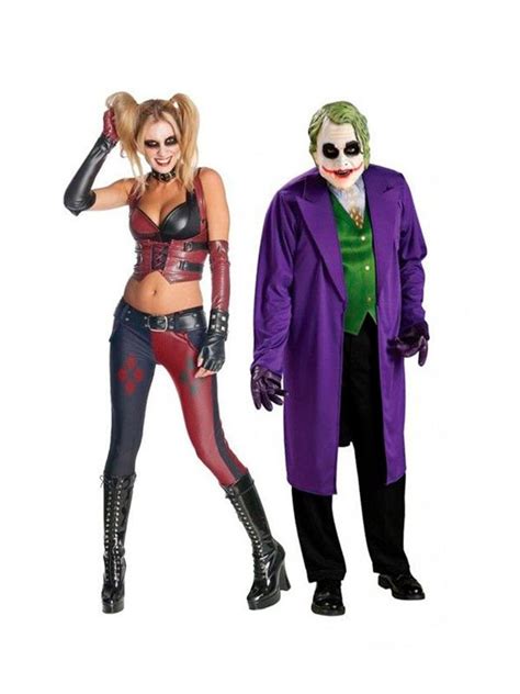 Disfraz Para Pareja De Joker Y Harley Quinn