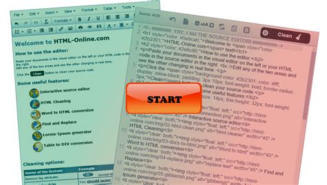 html-online.com - html editor | Online coding, Html editor, Web development