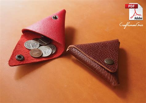 Leather Coin Purse Pattern Leather Bag Pattern