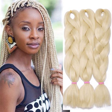 3 Pcs300g 24 Two Ombre Kanekalon Braiding Hair Synthetic Braid Hair