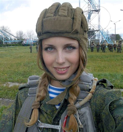 Russian Military Girl And All Russian Army And Police