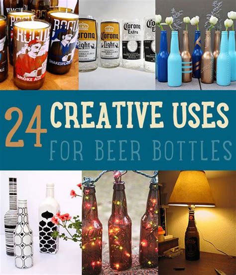 Uses For Beer Bottles 24 Creative Projects And Cool Diy Ideas Beer