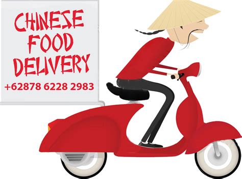 Food Delivery Scooter Png Png Mart