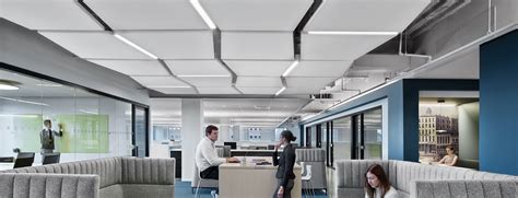 One ceiling design implementation that has become ubiquitous in commercial spaces is the suspended ceiling. Ceilings | Commercial Ceiling Tiles & Systems | CertainTeed