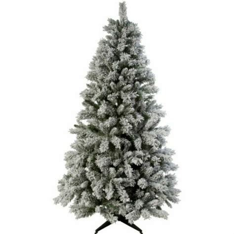 Argos 2699763 6ft Snow Covered Christmas Tree Green For Sale Online