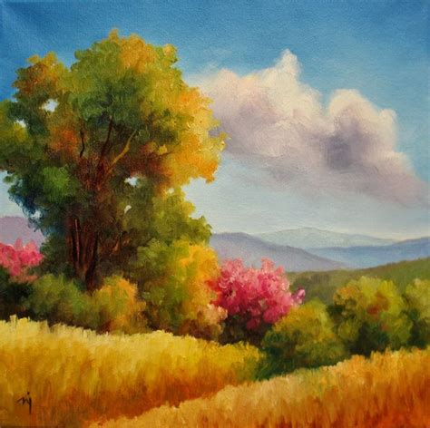 Nels Everyday Painting Color Play Landscape Sold World Best