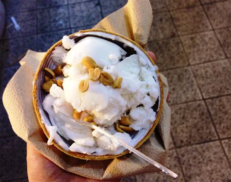 Budget Travel Make Thai Coconut Ice Cream At Home
