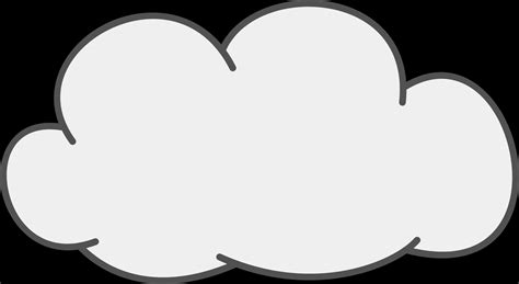 Download Blank Cartoon Cloud Bubble