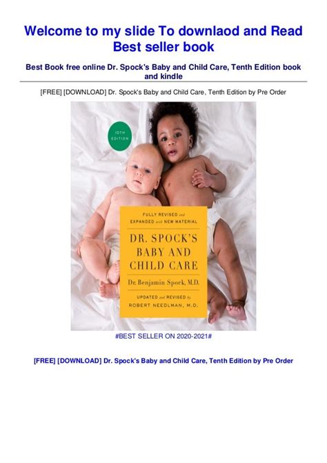 Dr Spock Baby Book Pdf Doctor Spock Baby And Child Care Online
