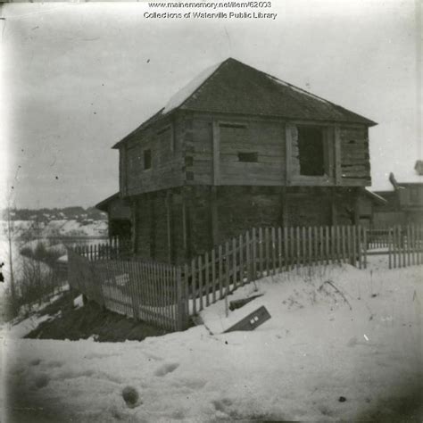 Fort Halifax Winslow Ca 1900 Maine Memory Network