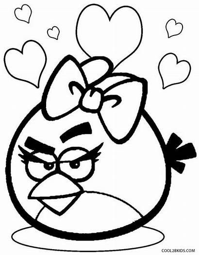 Angry Birds Coloring Pages Printable Cool2bkids