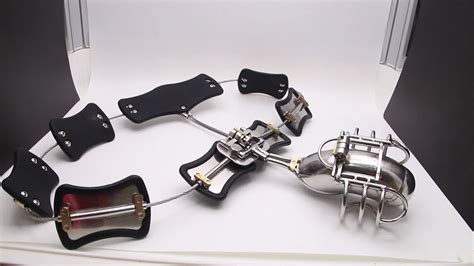 New Bdsm Male Men Chastity Belt With Hole Stainless Steel Buy Men Chastity Belt Male Chastity