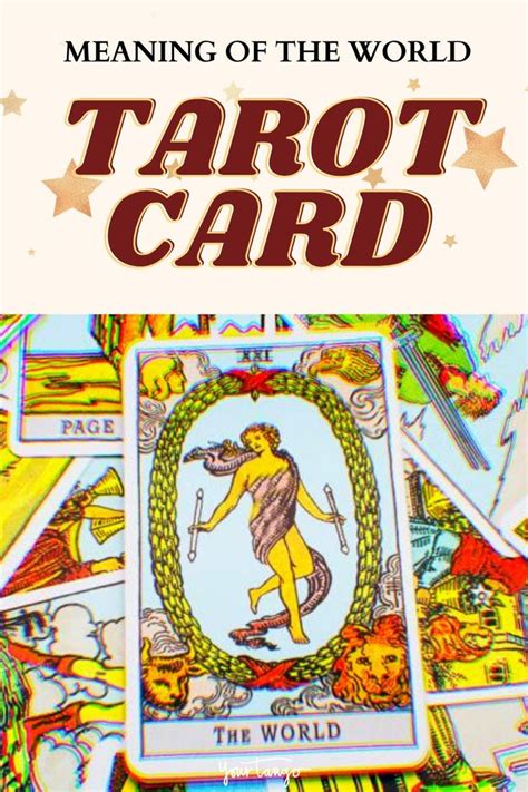 The world tarot combinations with all major arcana cards. What Does The World Tarot Card Mean? in 2021 | The world ...