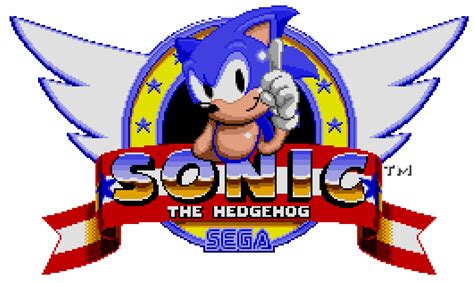 Sonic 1 Title Screen Animation By Supremechaos918 On Deviantart