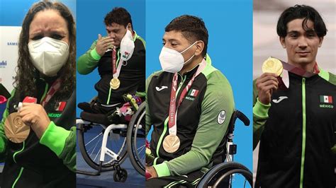 México Suma Cuatro Nuevas Medallas En Juegos Paralímpicos