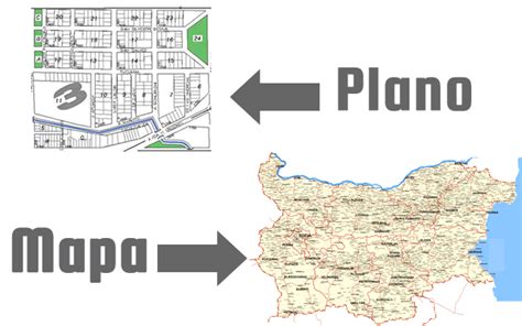 Cu L Es La Diferencia Entre Plano Y Un Mapa