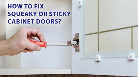 How To Fix Squeaky Or Sticky Cabinet Doors Wd40 India