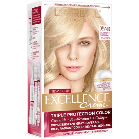 Loreal Paris Excellence Creme Permanent Hair Color 02 Extra Light