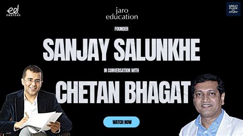 Founder Sanjay Salunkhe Jaro Education In Conversation With Chetan